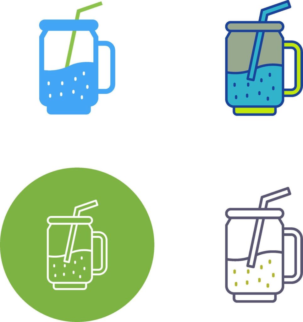 Cocktail Icon Design Stock Free