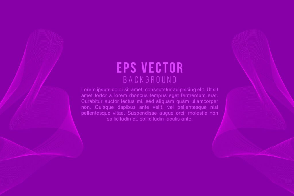 minimalist purple gradient background with shapes abstract creative backgrounds, modern landing page vector concepts. Free Vector