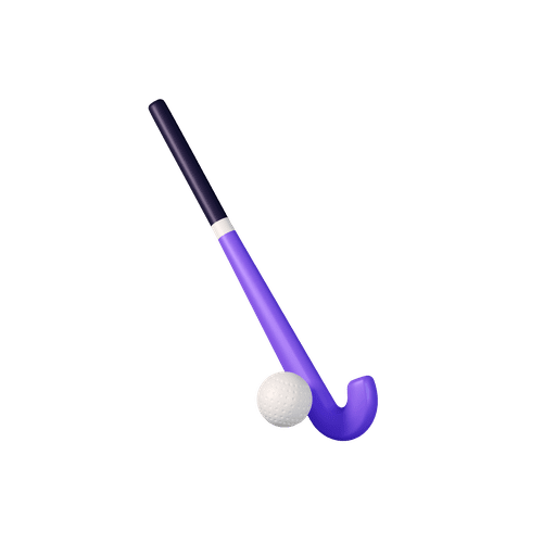 Hockey 3D illustration