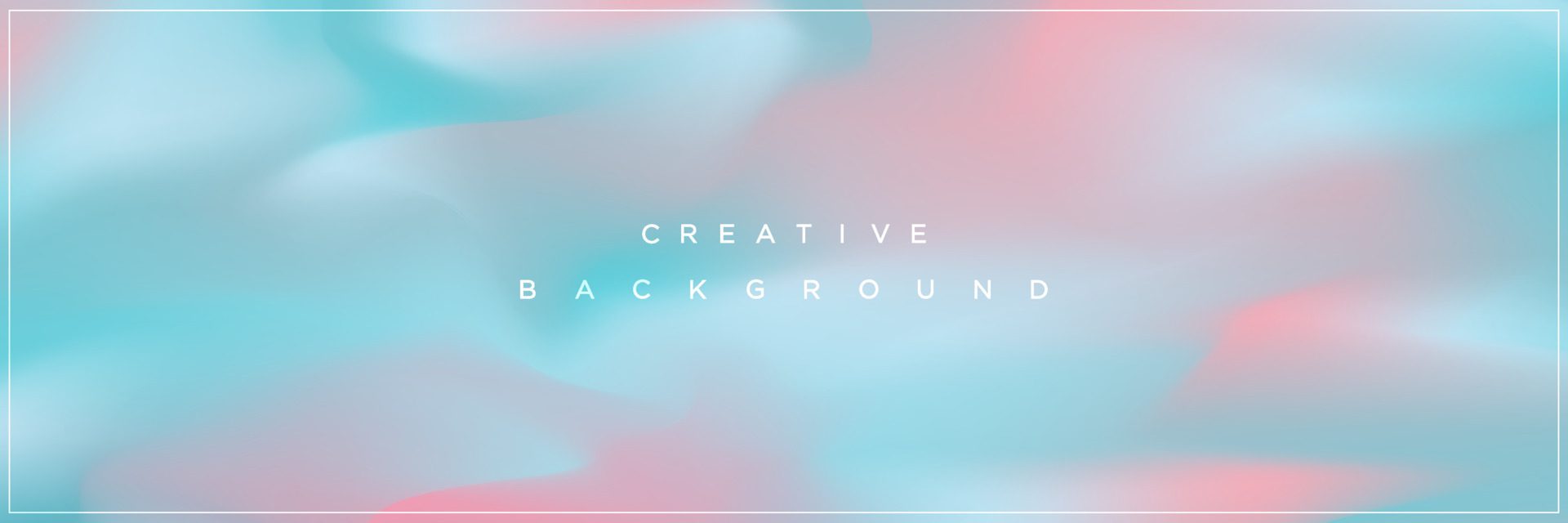 Soft abstract colorful banner background design Free Vector