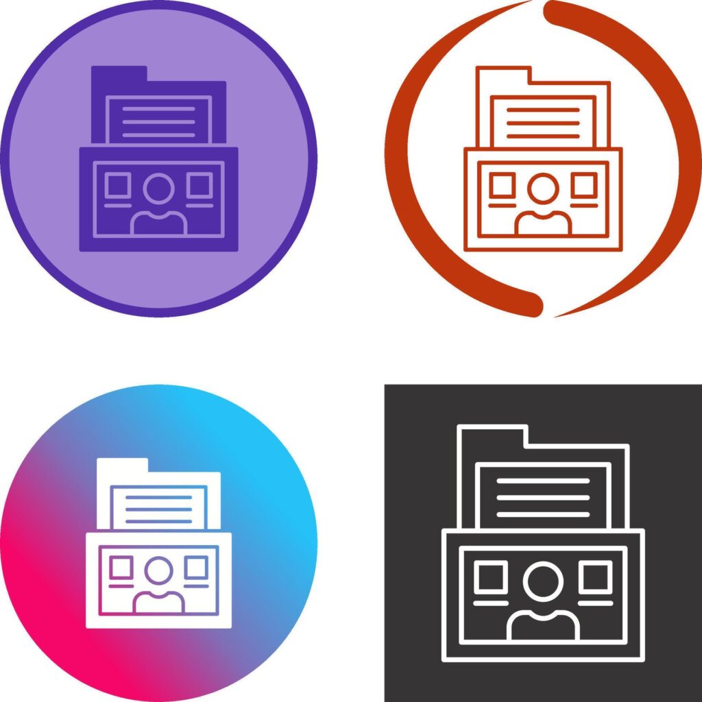 Folder Icon Design Stock Free