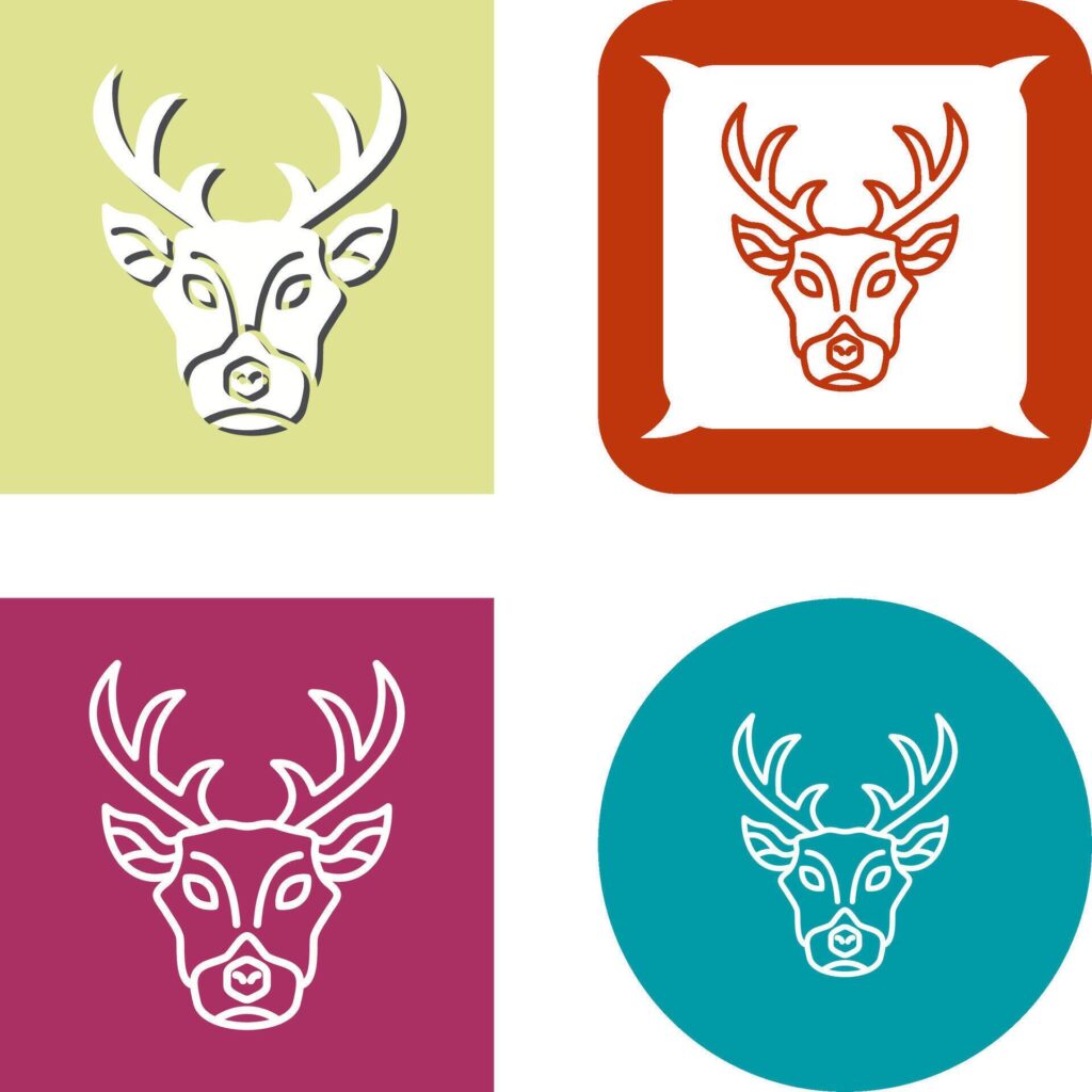 Deer Icon Design Stock Free