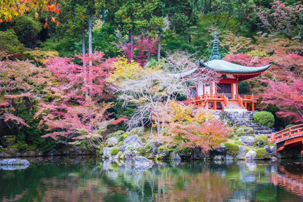 Daigoji temple in Kyoto, Japan Stock Free