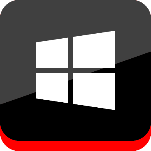 Windows, online, social icon