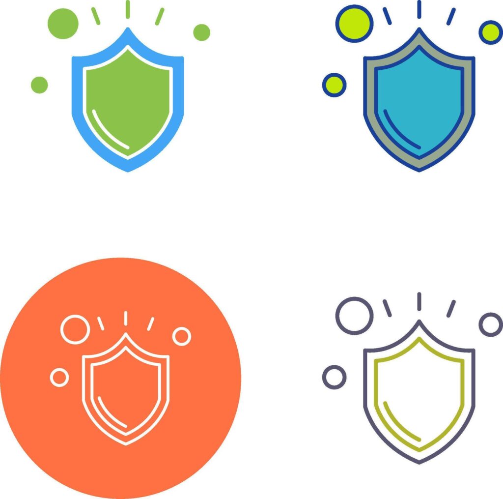 Shield Icon Design Stock Free