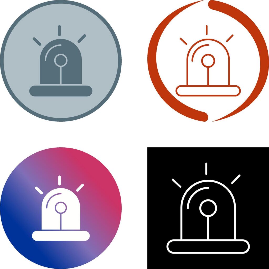 Siren Icon Design Stock Free