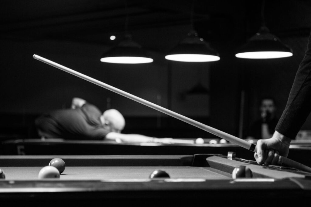 Shooting pool Stock Free