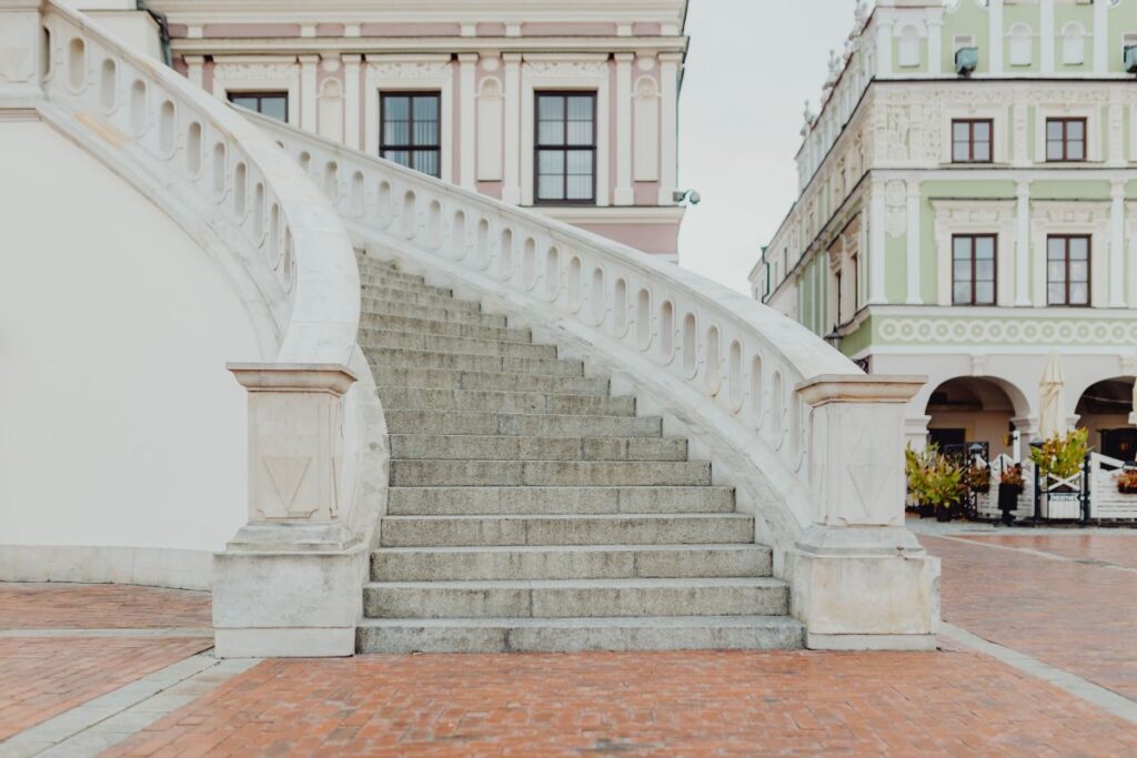 Pictures from a tour around Zamość, Poland Stock Free