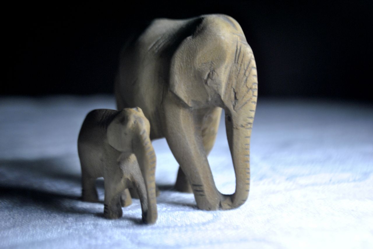 Elephant Model Statue Stock Free