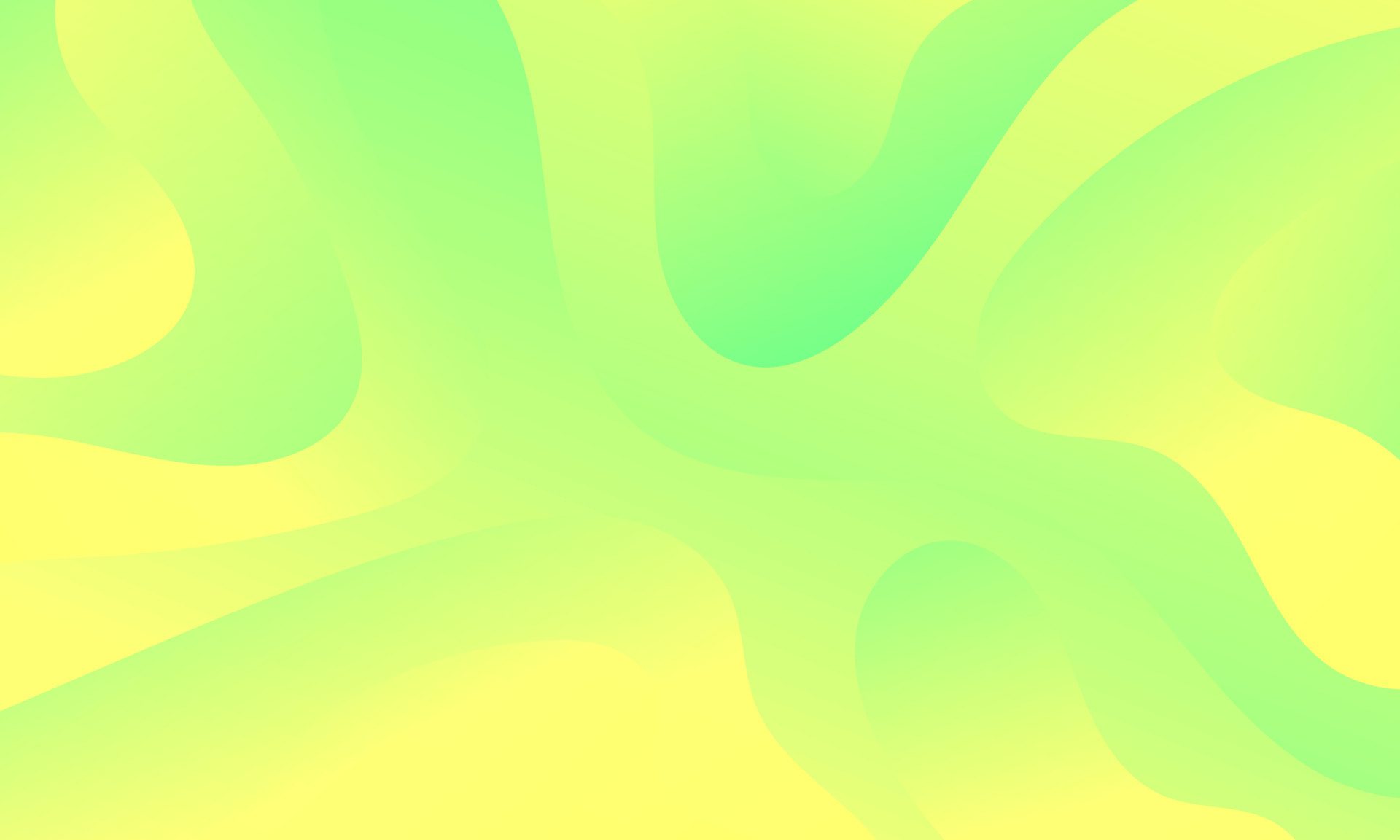 Abstract Green Fluid Wave Background Free Vector