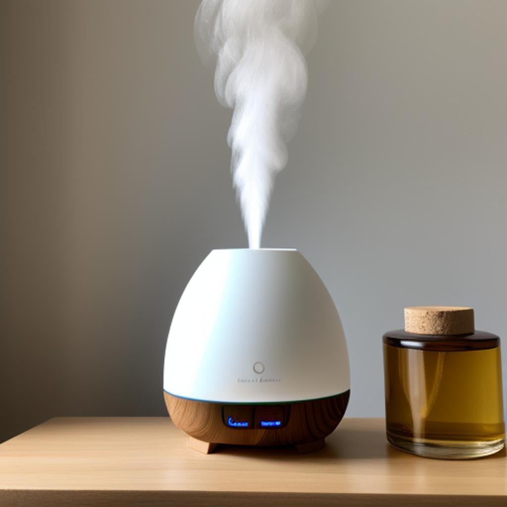 Oils in an diffuser by @ai_generated