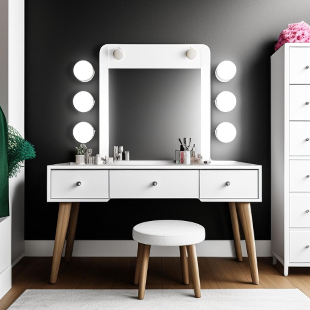 Dressing table of a by @ai_generated