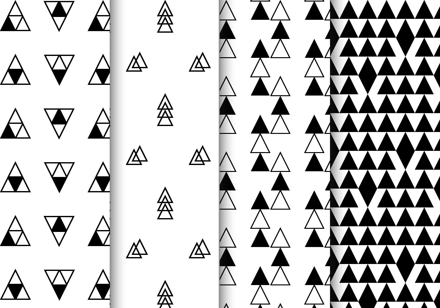 Free Black and White Geometric Pattern Vector Free Vector and Free SVG