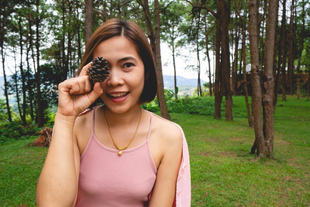 woman and nature Stock Free