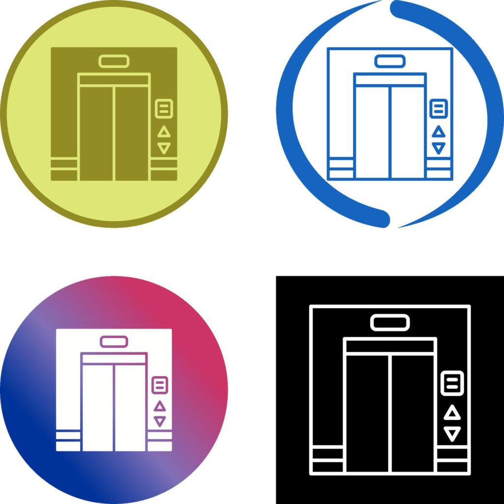 Elevator Icon Design Stock Free