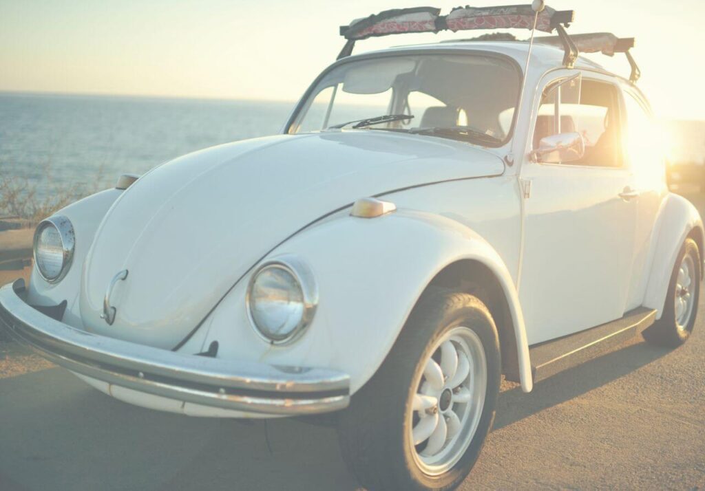 Classic Volkswagen Beetle Car Stock Free