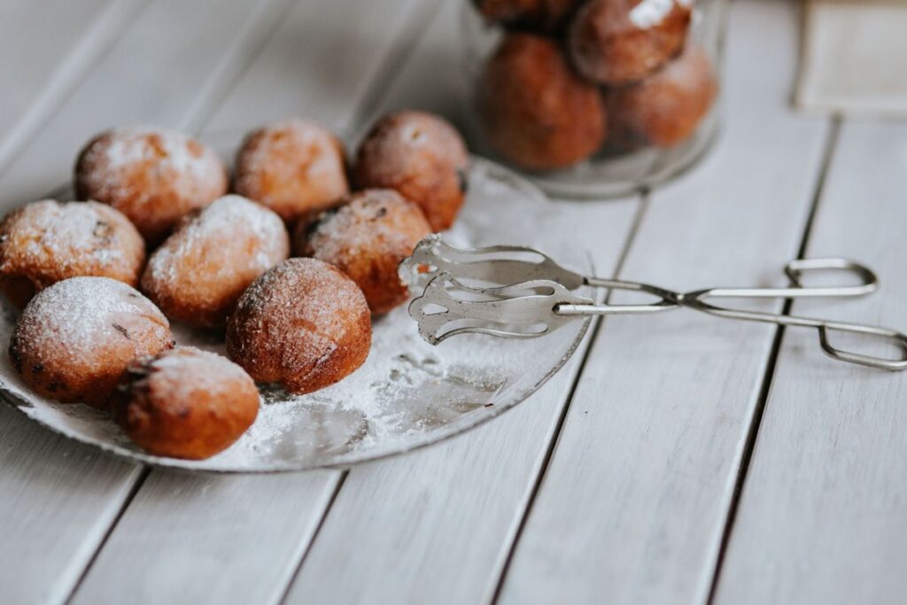 Pączki – Traditional polish doughnuts Stock Free