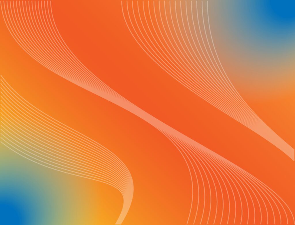 Abstract background with gradient color of orange, yellow, blue Free Vector and Free SVG