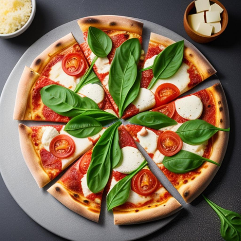 Pizza Spinaci ist belegt by @ai_generated