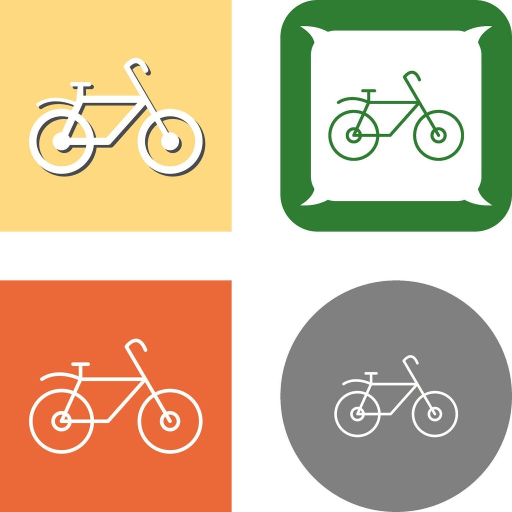 Bicycle Icon Design Stock Free