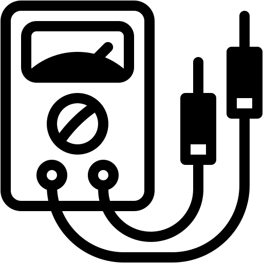 Tester, electric, meter icon