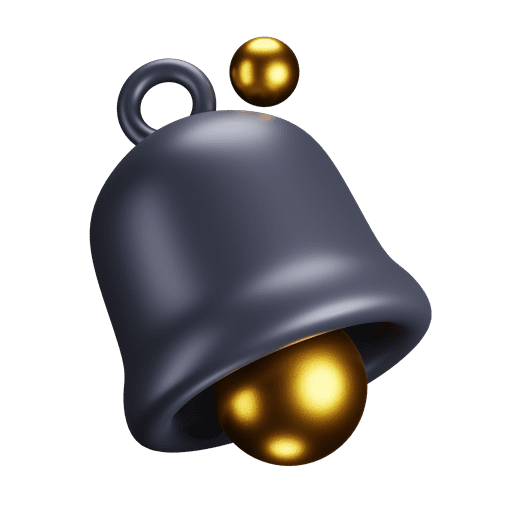 Bell, premium 3D illustration