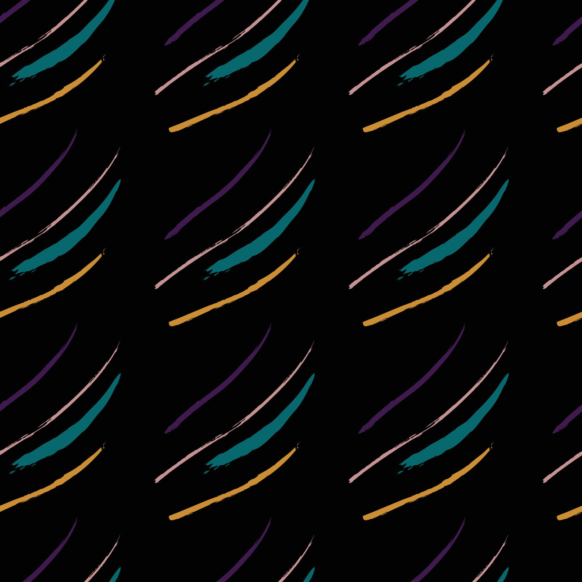 It Is Raining At Night Seamless Pattern Design Free Vector