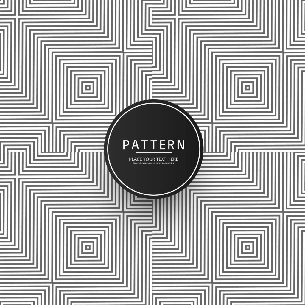 Abstract geometric creative pattern background Free Vector