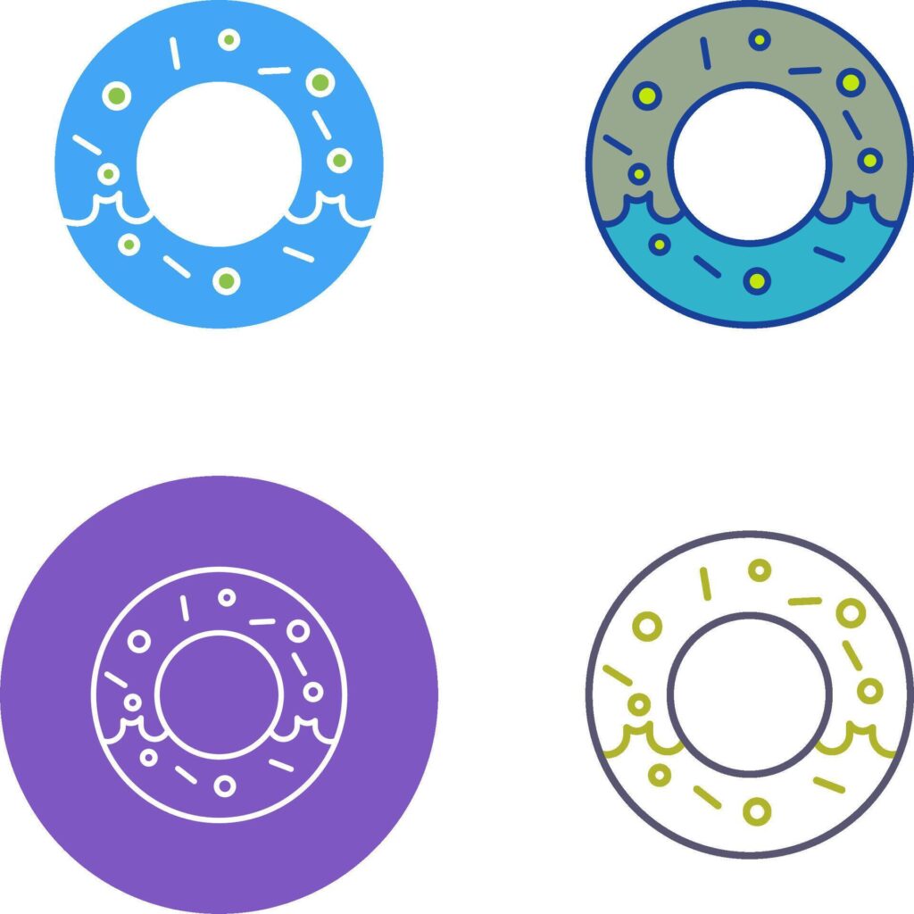 Donut Icon Design Stock Free