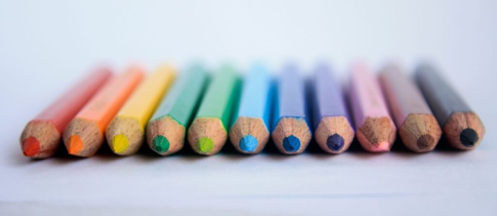 Pencil Colors Stock Free