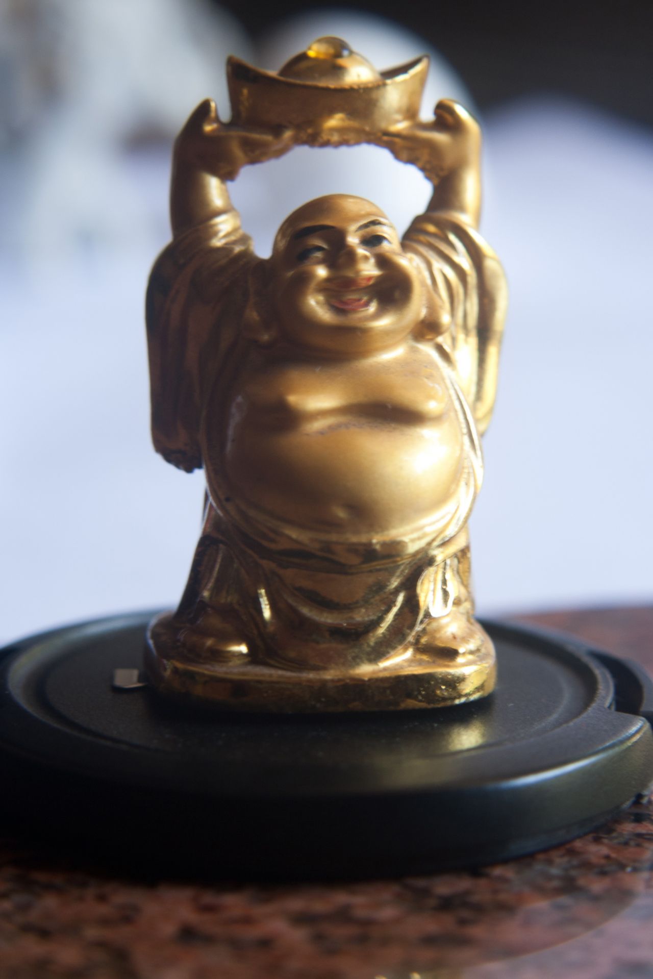 Laughing Buddha Figure Stock Free