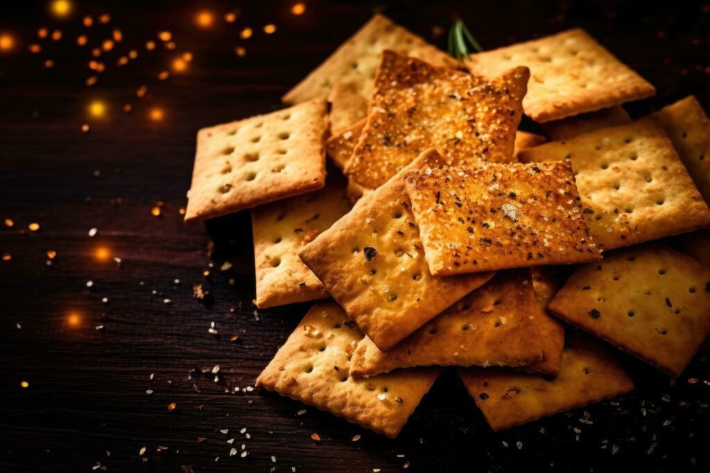 stock photo of cracker food photography AI Generated Stock Free