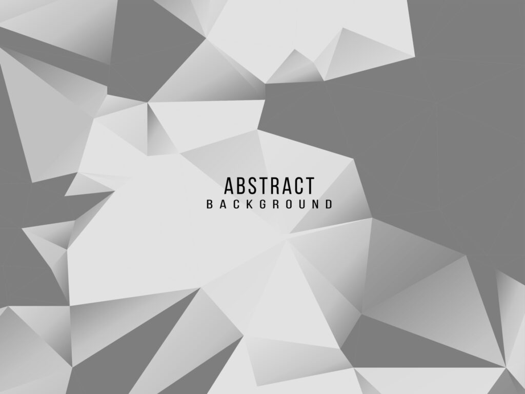 Abstract grey and white geometric stylish modern background design Free Vector