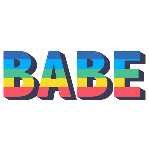 Babe, baby, sticker sticker