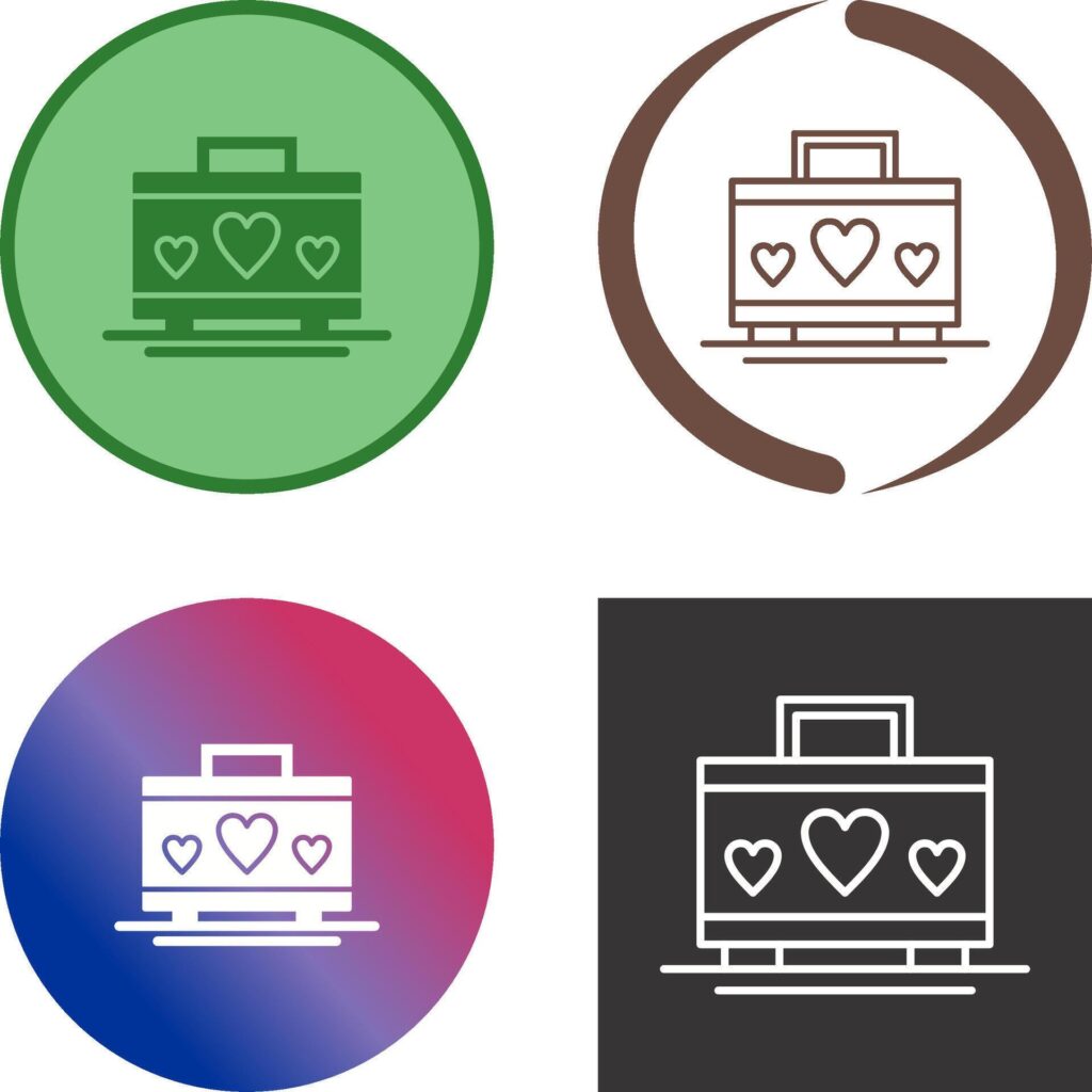 Suitcase Icon Design Stock Free