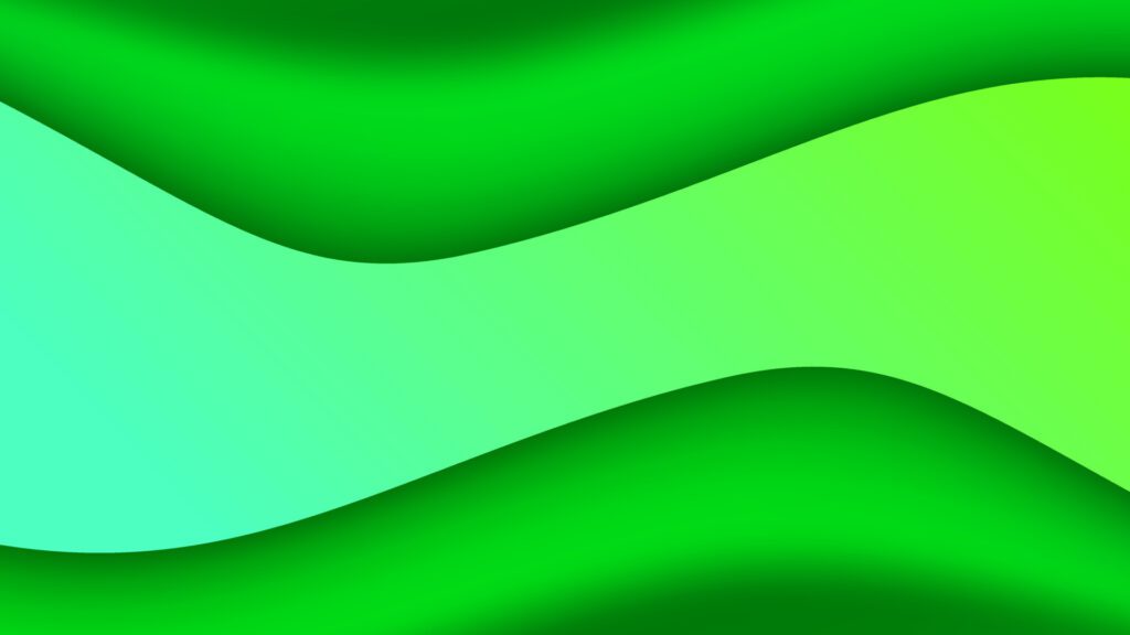 green vector abstract background decoration Free Vector