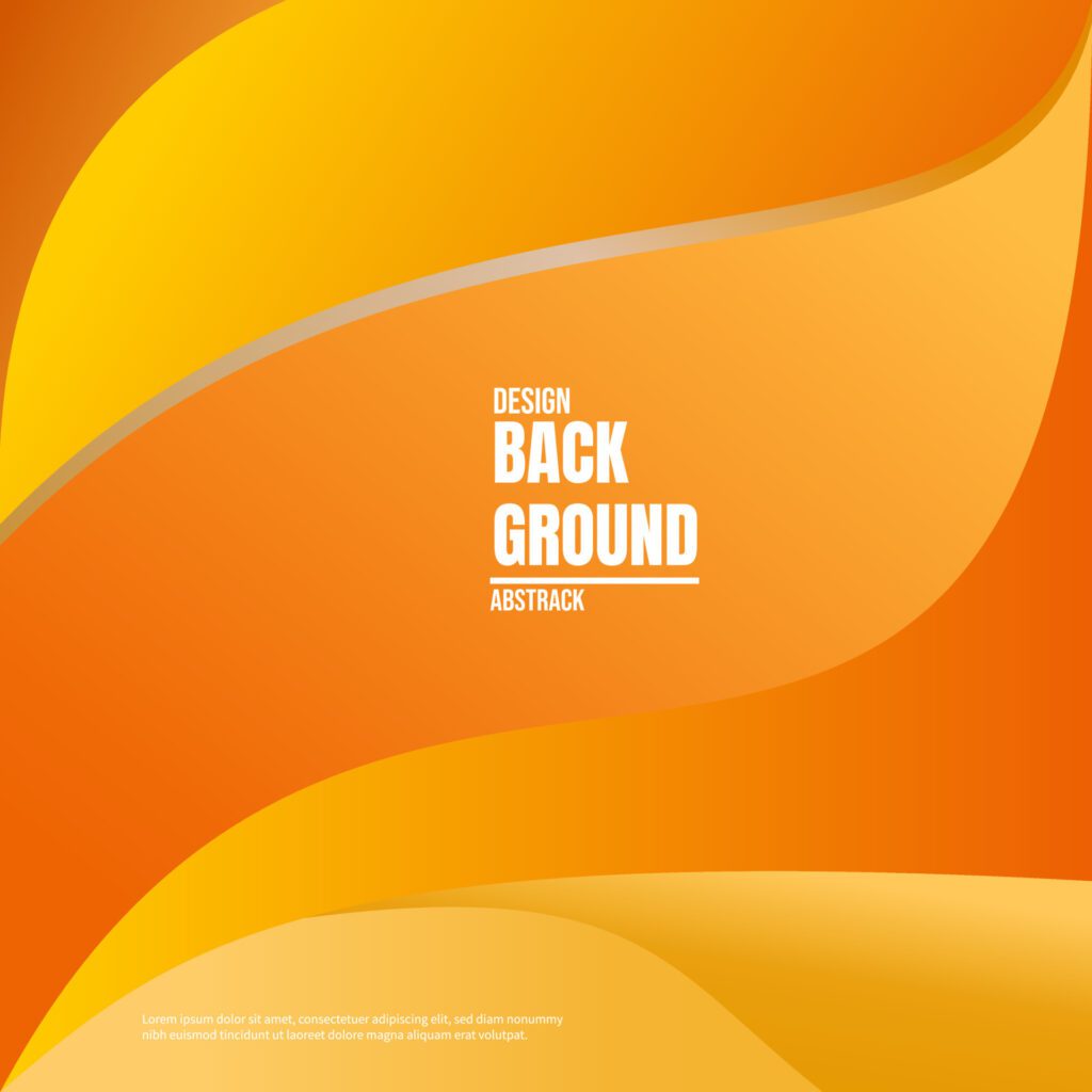 abstract background with Yellow gradient Illustration Free Vector