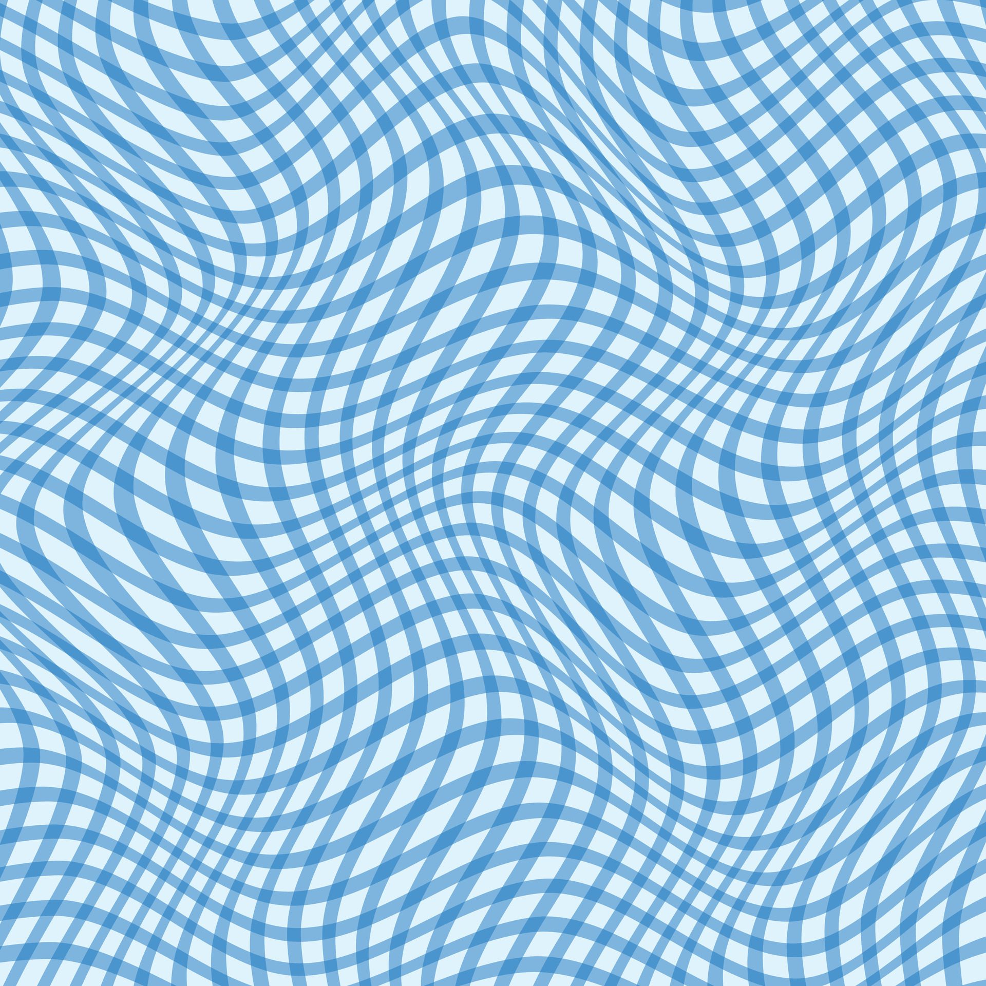 abstract repeat blue wavy plaid line pattern art. Free Vector