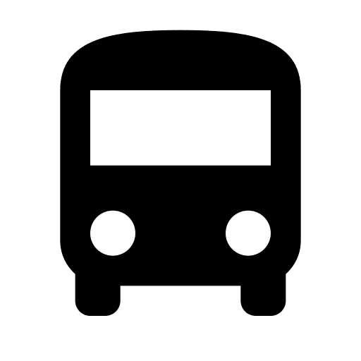 Bus, directions icon