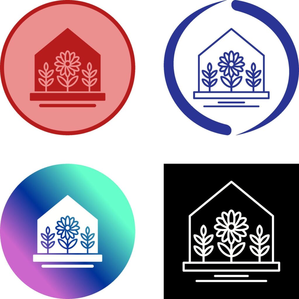 Farm House Icon Design Stock Free