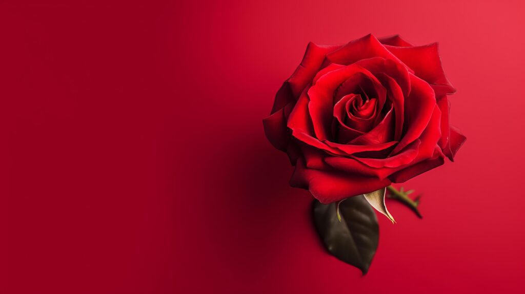 Red rose background. Illustration Stock Free