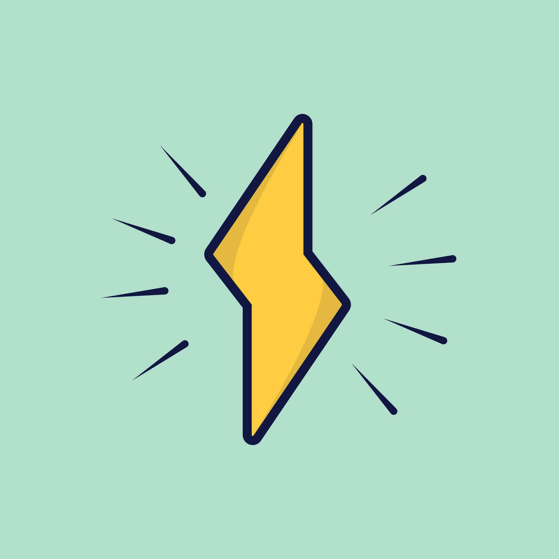 Flash arrow illustration Stock Free