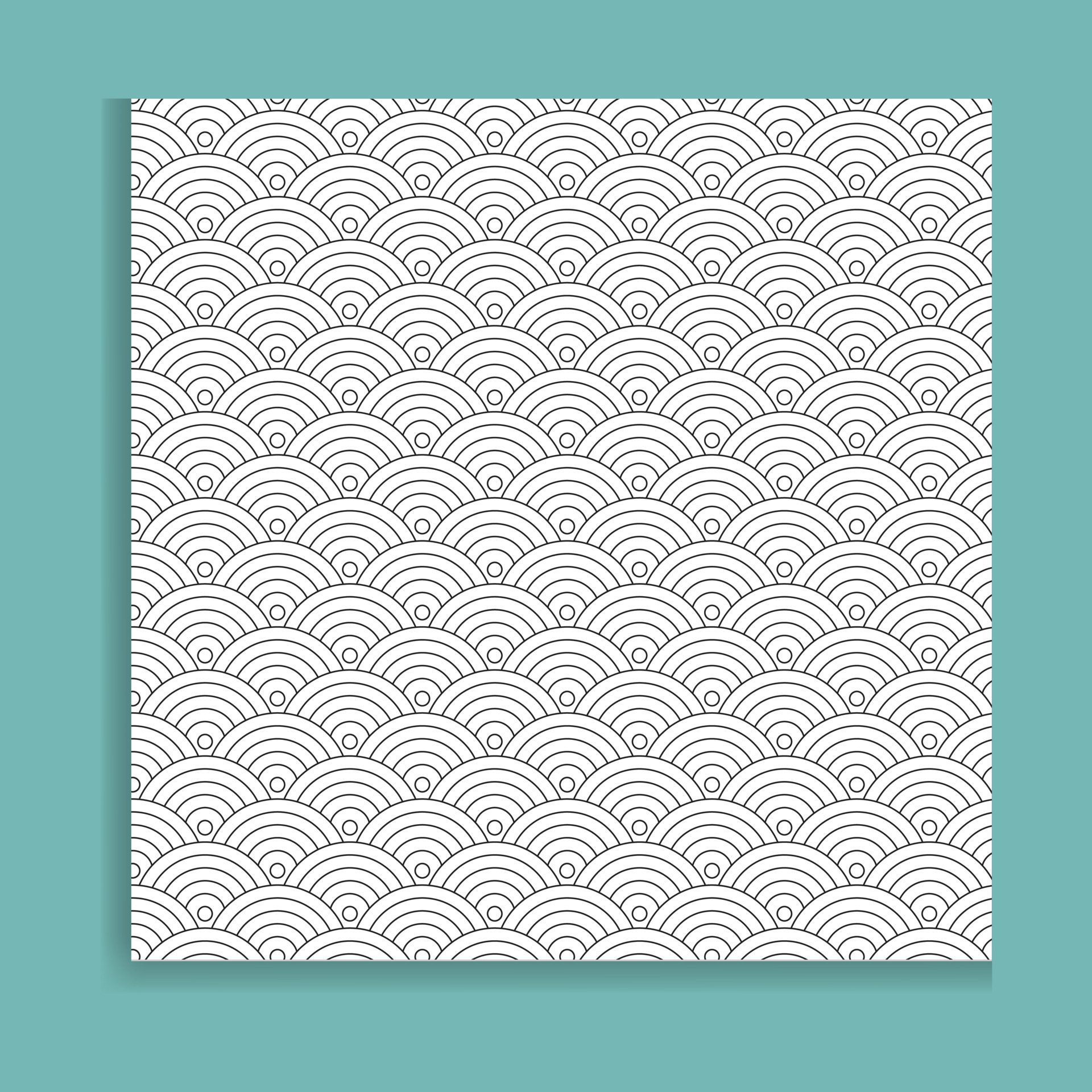 Seamless abstract geometric chains pattern. Vector Illustration. Free Vector