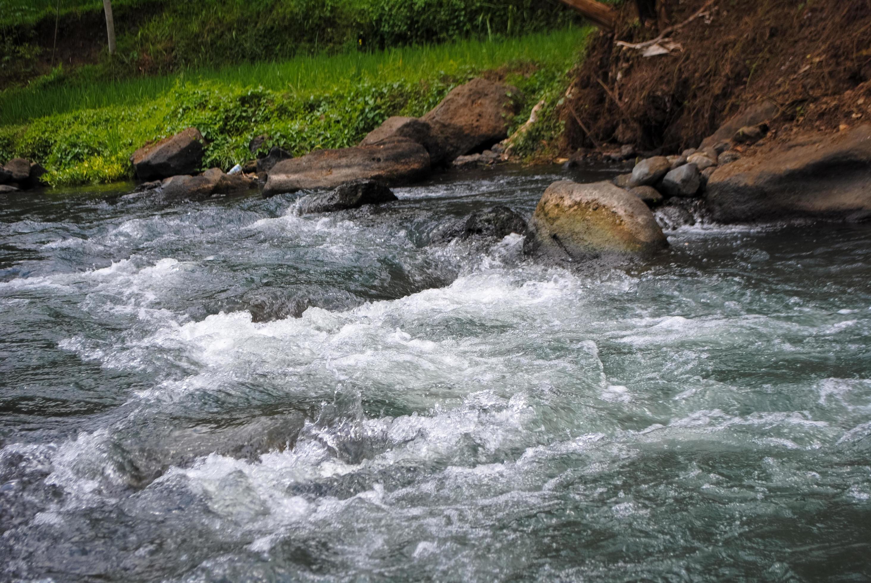 River and Rocks Nature Photography Stock Free