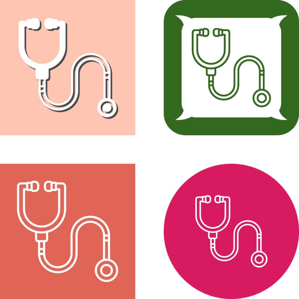 Stethoscope Icon Design Stock Free