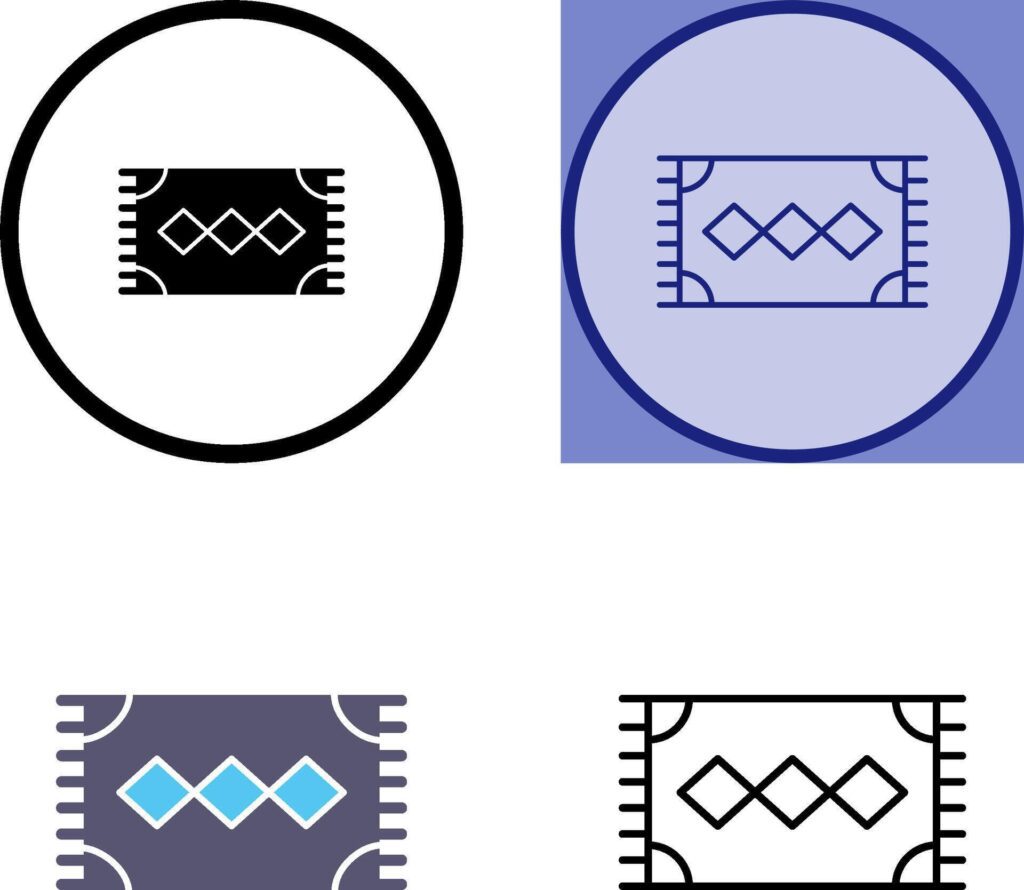 Rug Icon Design Stock Free