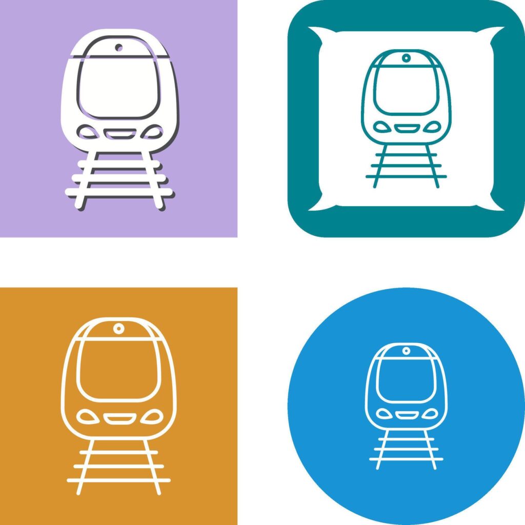 Train Icon Design Stock Free