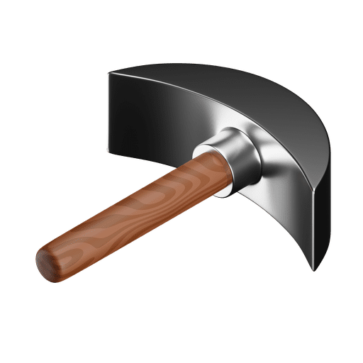 Axe, hatchet 3D illustration