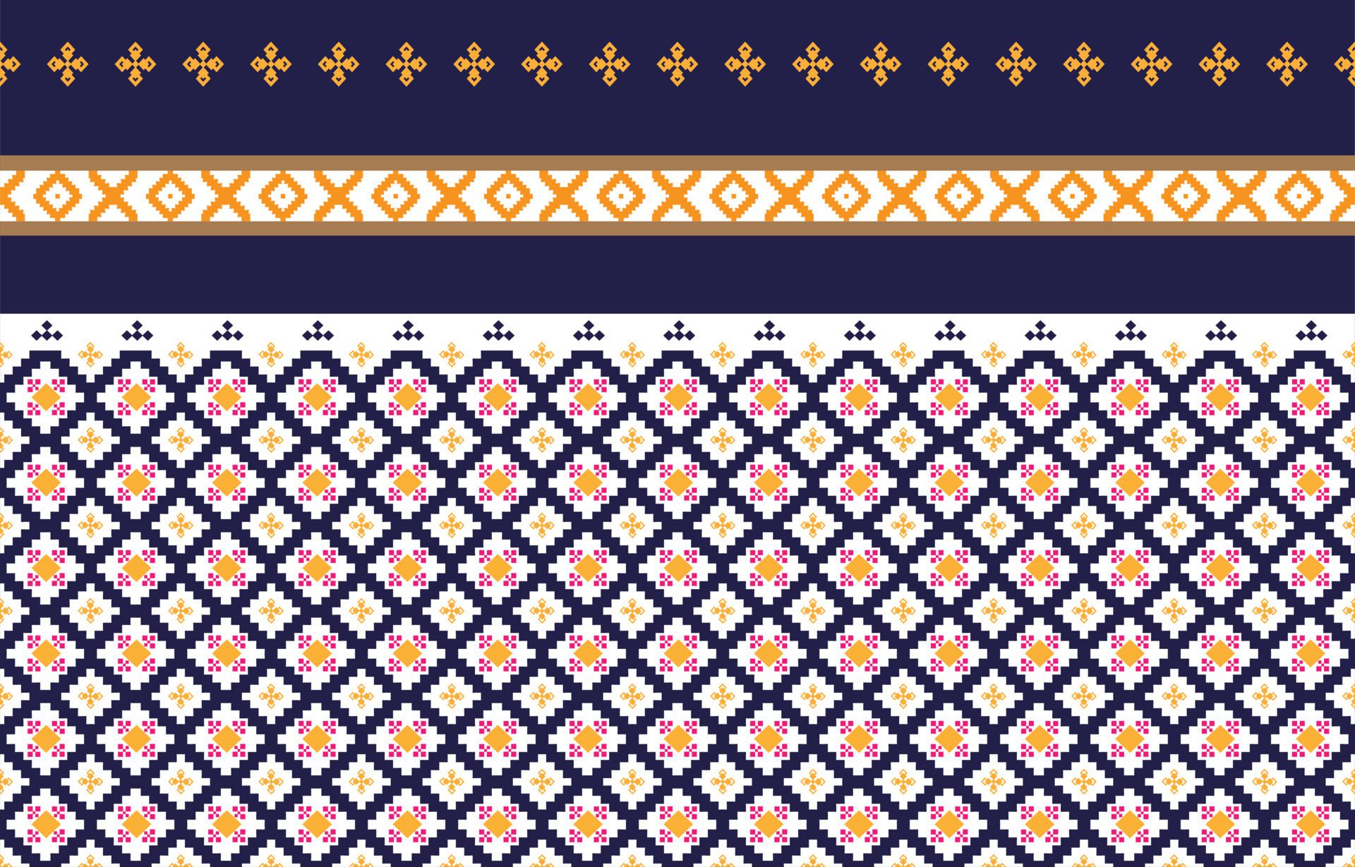 Abstract geometric and tribal patterns, usage design local fabric patterns, Design inspired by indigenous tribes. geometric Vector illustration Free Vector