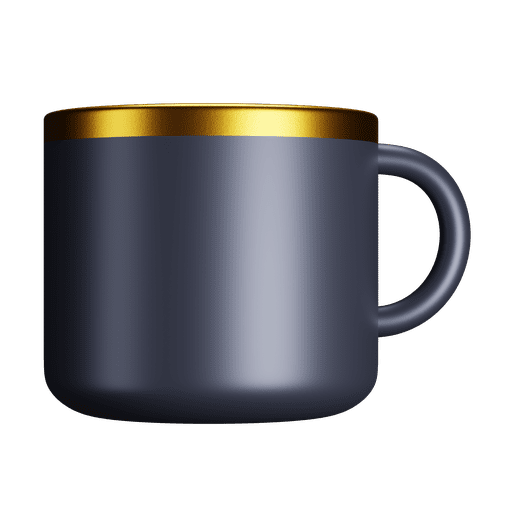 Cup 3D illustration